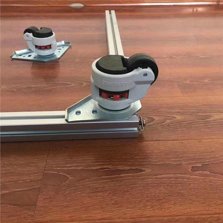 leveling caster with aluminium frame (4)