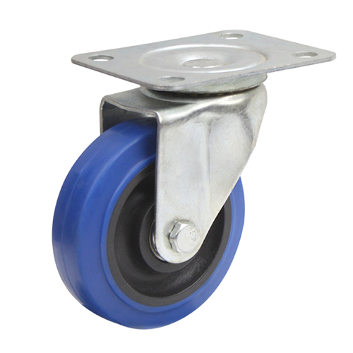 100mm EU type swivel rubber Casters